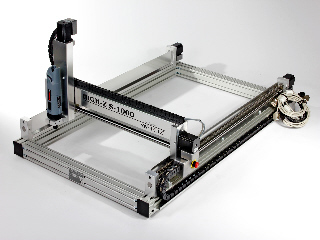 HighZ S-1000 CNC Fräsmaschine Ansicht Voderseite